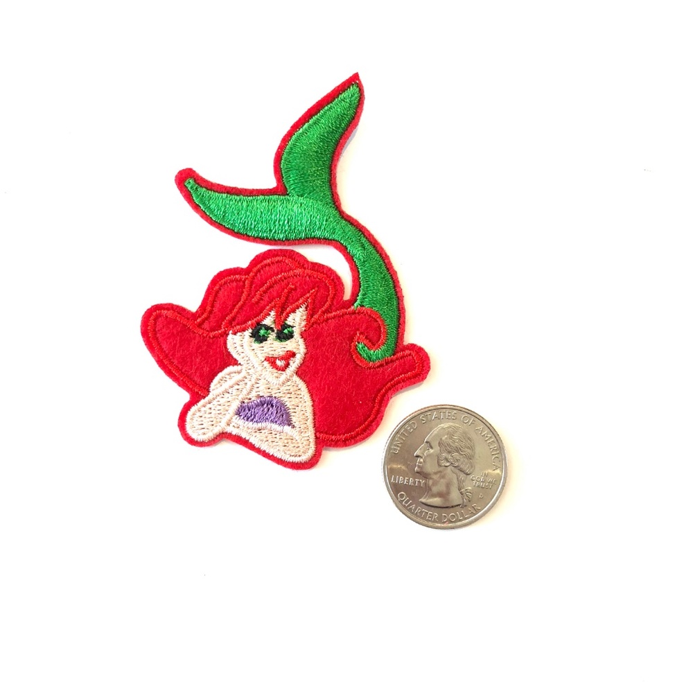 Ariel Patch iron on Princess Disney Little Mermaid - Picture 2 of 2
